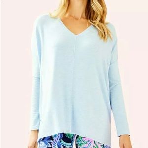 LP Luxletic Clifford Top Heathered Crew Blue